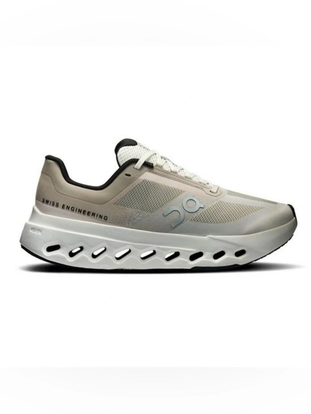 On Running Women's Cloudmonster Runner - White/Tan/Black